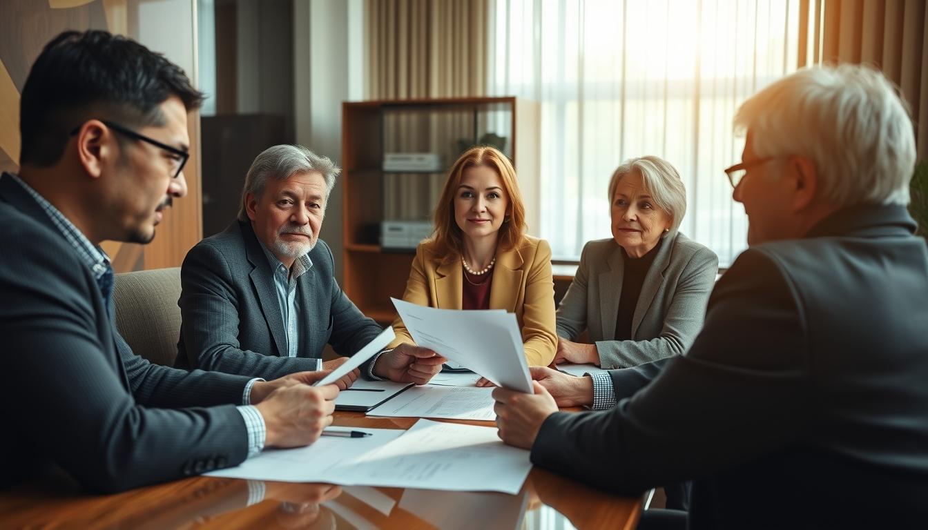 Property settlement documents and transfer review